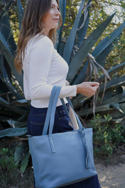 Limited Edition Milled Leather Crossbody Carryall Tote – Laptop Compatible