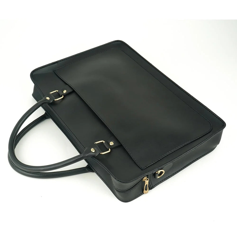 FoldPeak Multi Pockets Black Laptop Carrier