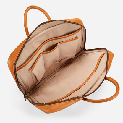 Fold Peak Brown Laptop Bag
