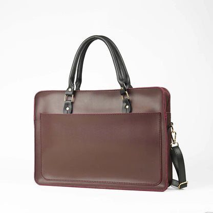 FoldPeak Maroon Laptop Carrier