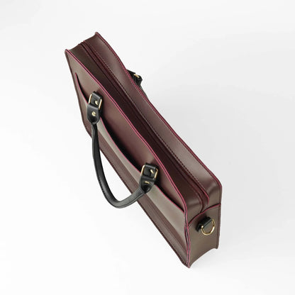 FoldPeak Maroon Laptop Carrier